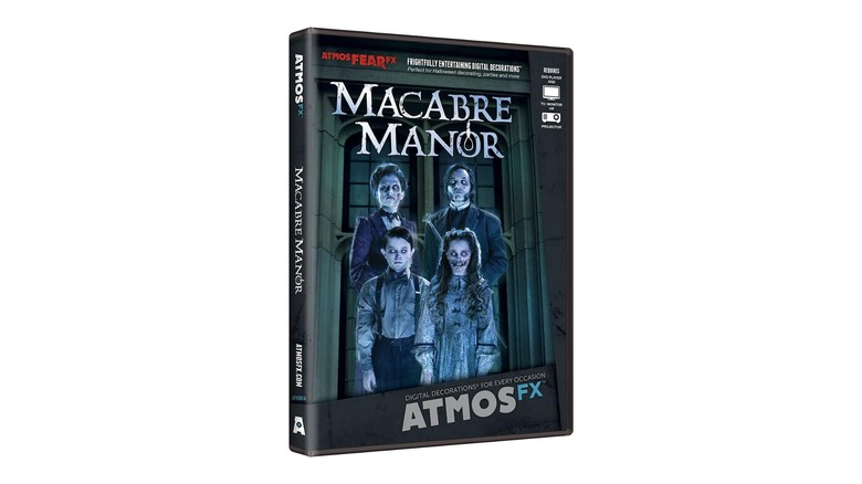 Macabre Manor Halloween digital decoration DVD