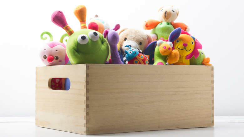 toy box filled with toys