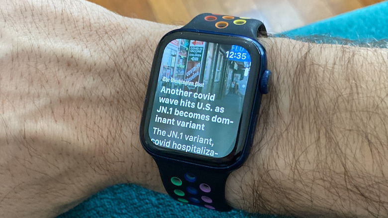 apple watch Apple News app