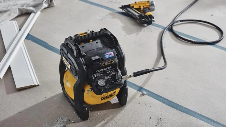 DeWalt portable air compressor