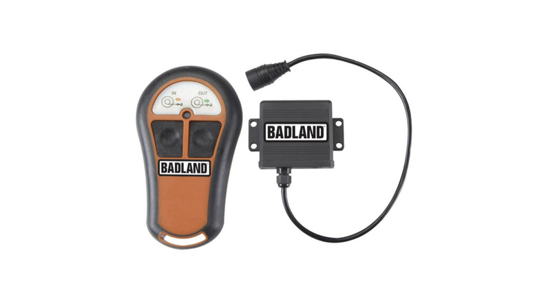 Badland Wireless Winch Remote and mount