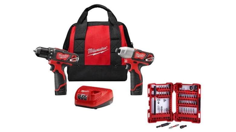 M12 drill/impact driver kit