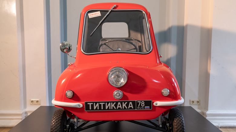 Peel P50 museum display