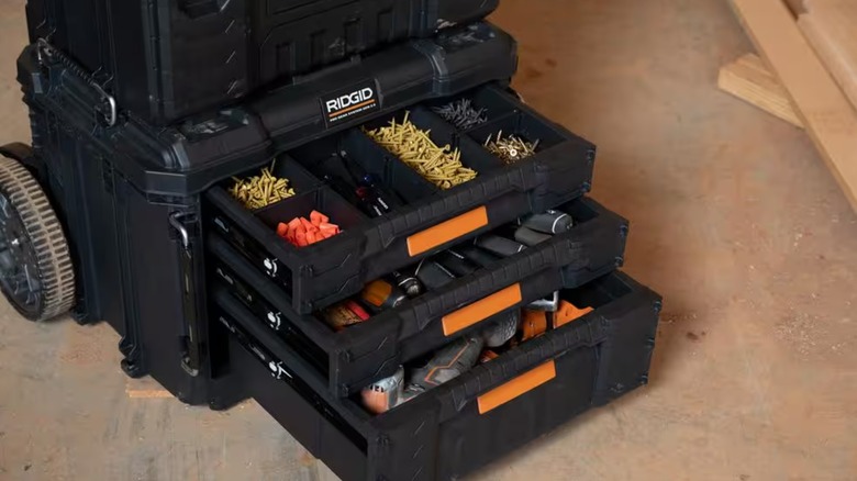 Ridgid 3-drawer tool box