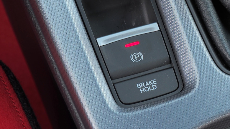 E-brake and Brake Hold button in Civic Type R