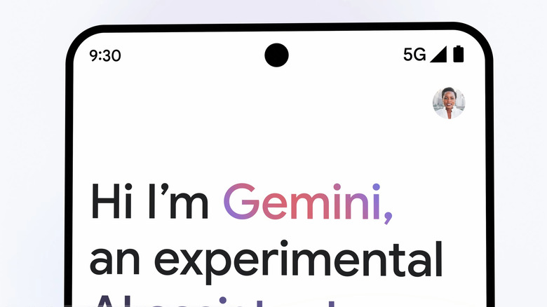 Gemini AI on mobile