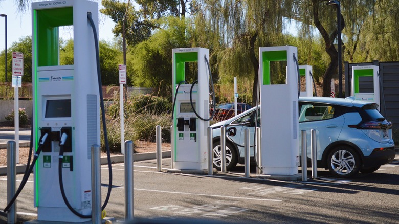 Electrify America charging station 