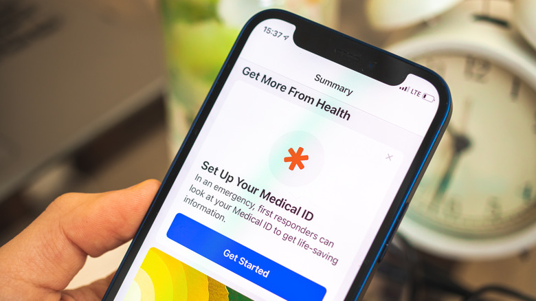 iphone medical id setup