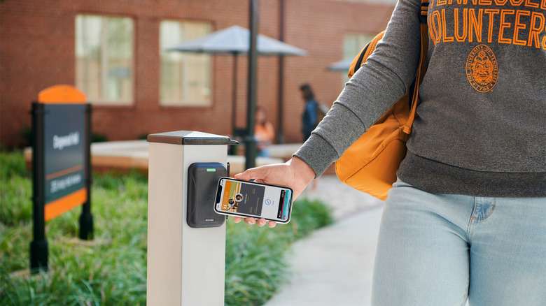 Apple Wallet student ID scan