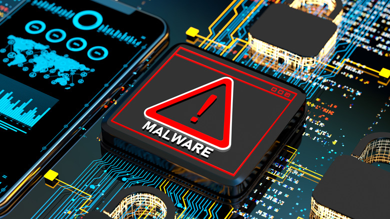 malware on computer chip