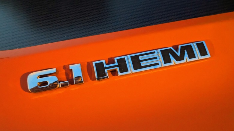 6.1-liter HEMI badge