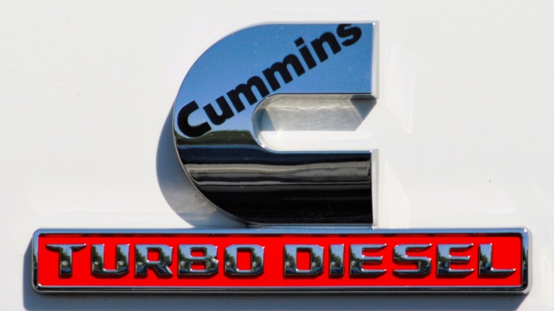 The Cummins Turbo Diesel logo.