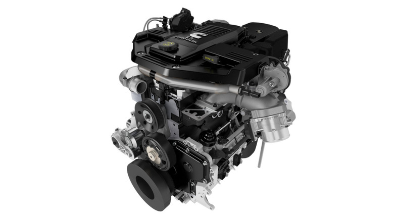 A Cummins 6.7-liter turbo diesel engine.