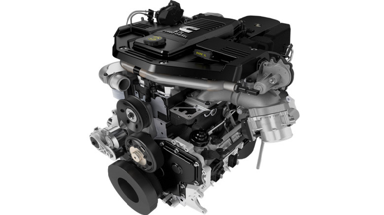 6.7L Cummins V8 engine