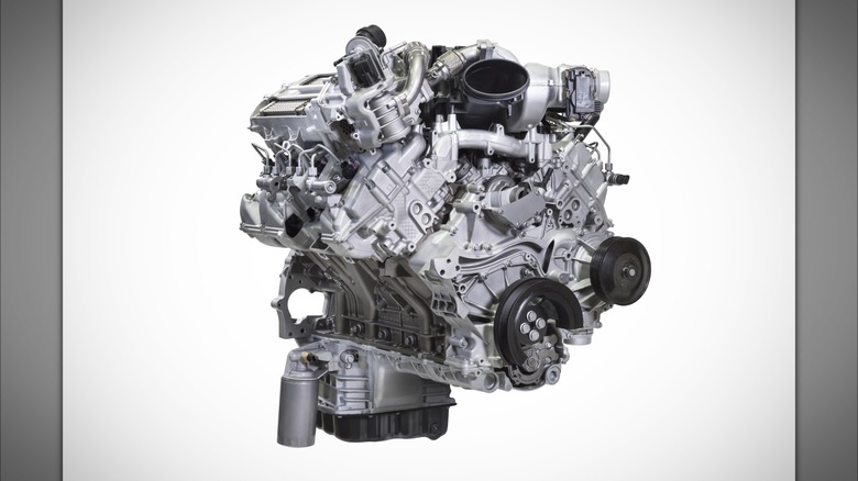 Ford's third-gen 6.7L Power Stroke V8 engine.