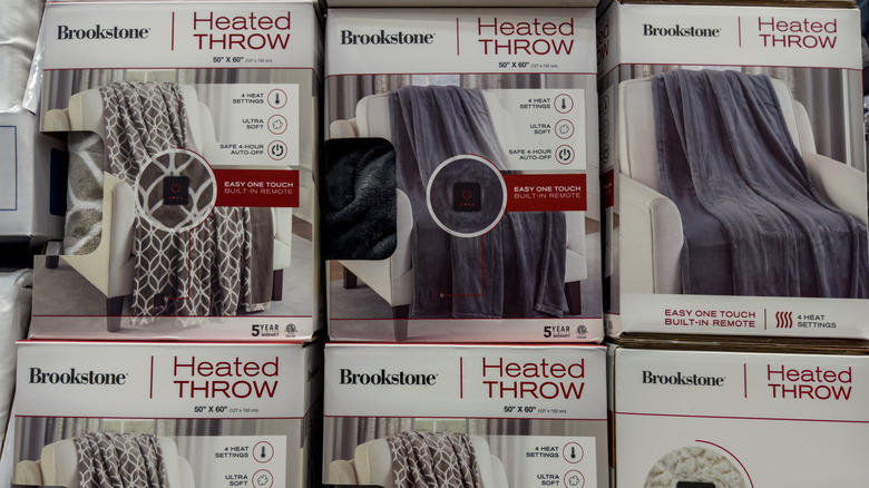 Brookstone heated blankets