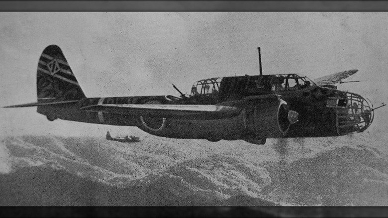 Kawasaki Ki-48 Sokei in flight