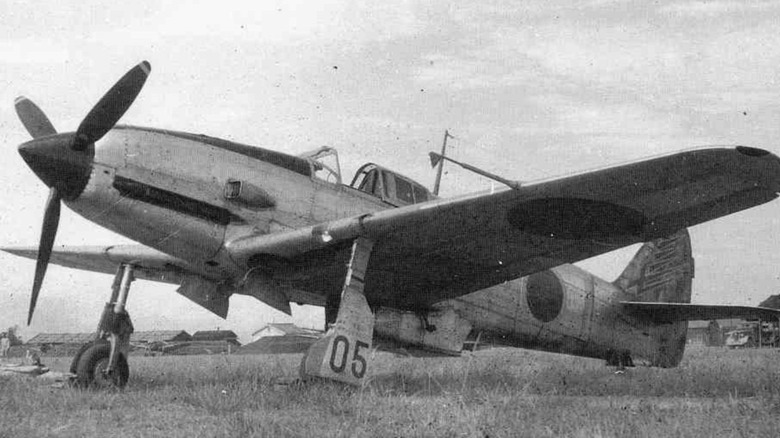 Kawasaki Ki-61 Hien on ground