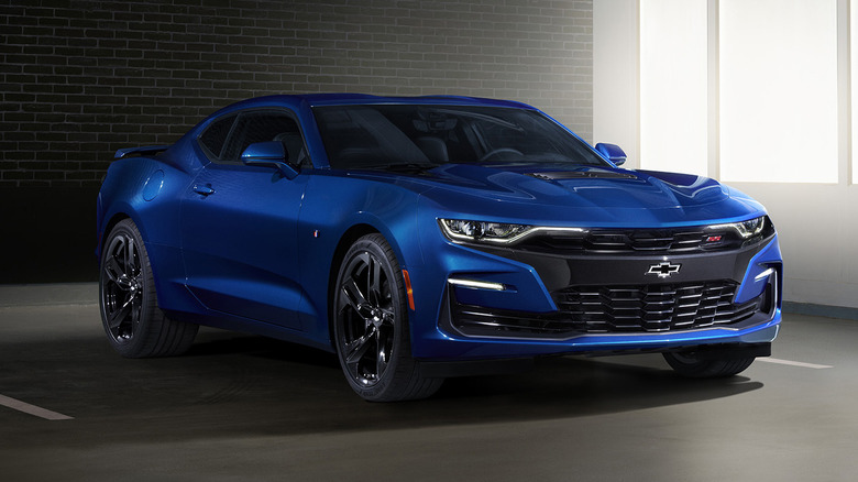 2019 Chevrolet Camaro SS blue