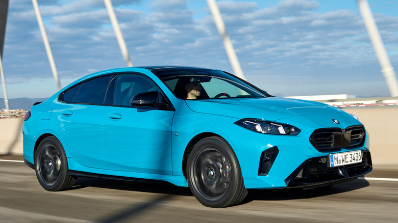 Front 3/4 view of 2025 BMW 2-Series Gran Coupe