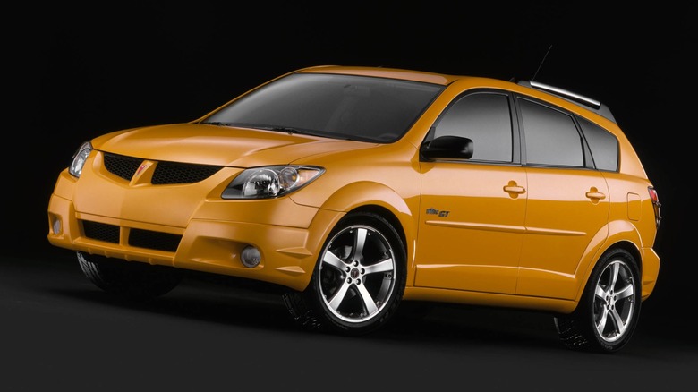 Pontiac Vibe GT on the stage