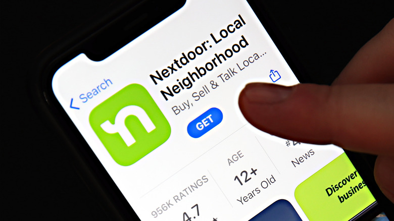 Nextdoor in the app store