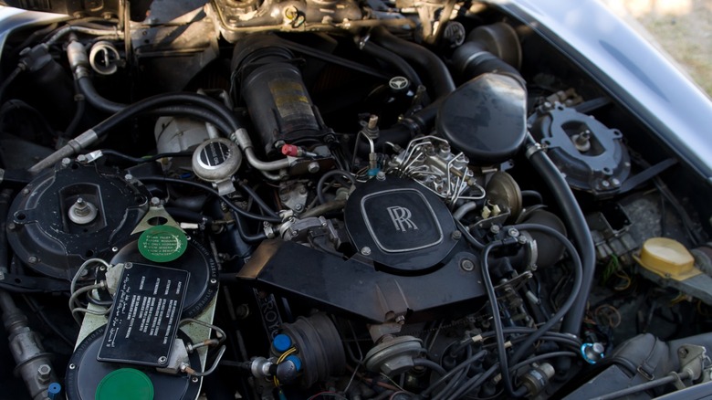 Rolls Royce Corniche Engine