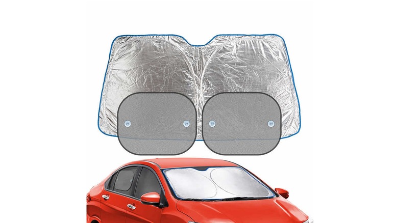 type s window sunshade