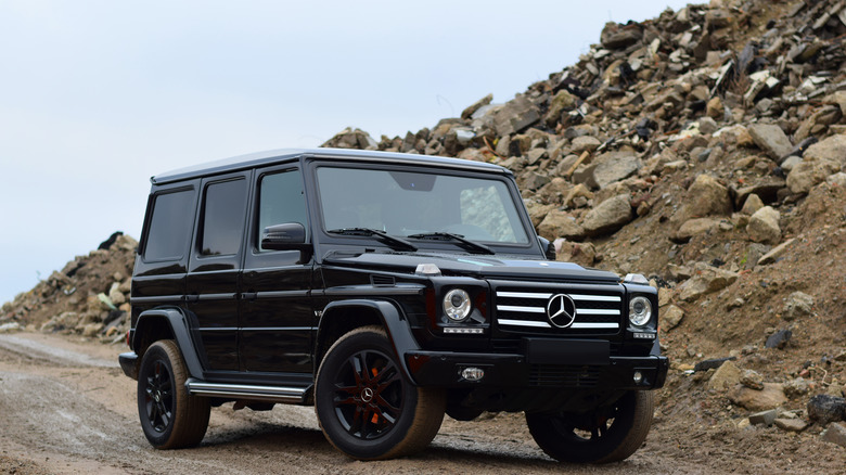 G-Class Mercedes-Benz parked