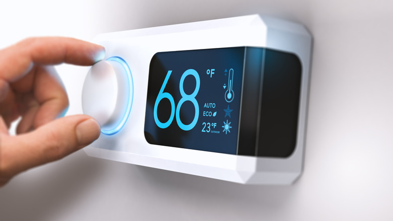 programmable smart thermostat