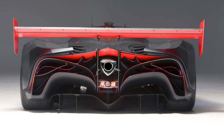 back of mazda furai concept car