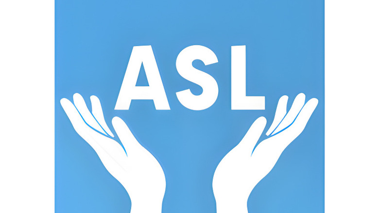 ASL Pocket Sign logo on white background