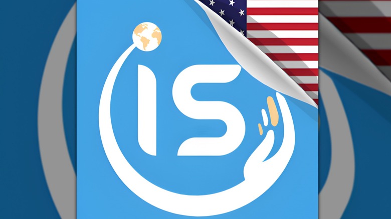 Intersign logo showing blue background, bold white graphics, and the US Flag in the corner