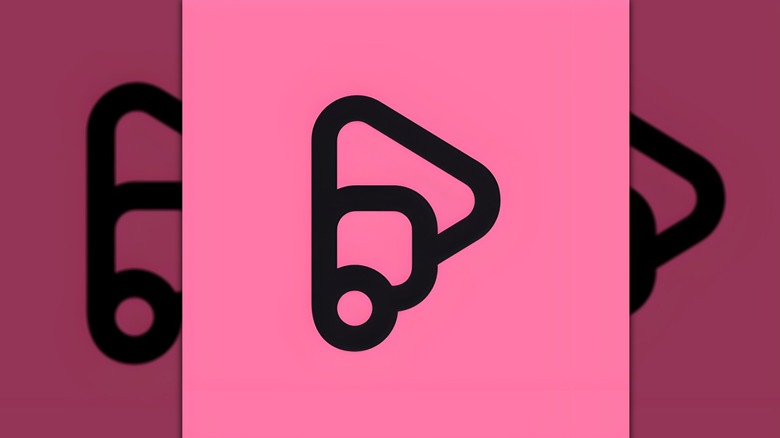 Preply logo on pink background