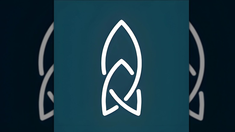 Rocket Sign Language logo on teal background