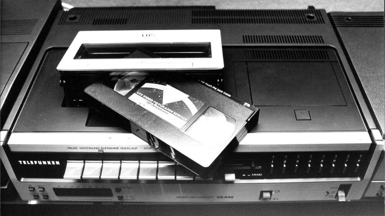 VHS (and Betamax) VCRs