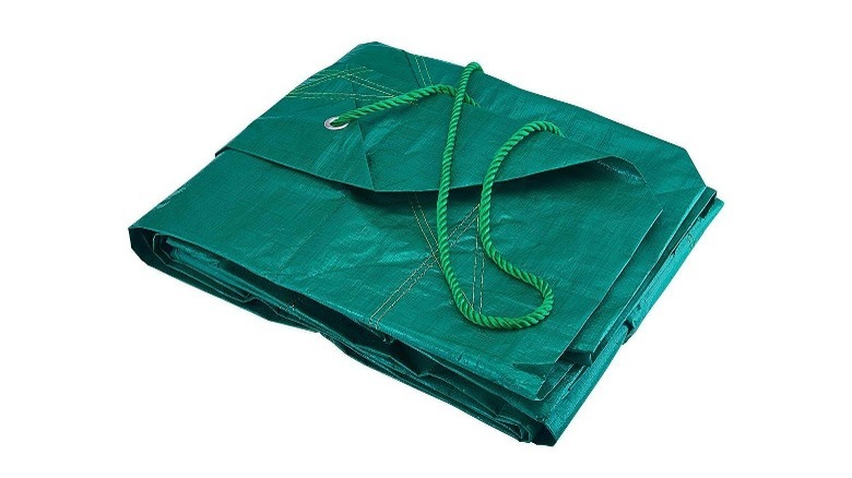 Weather-Resistant Drawstring Tarp