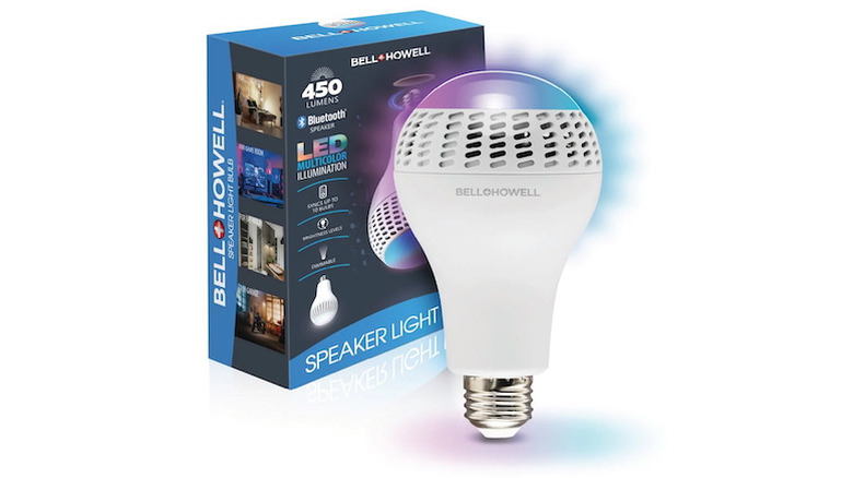 Bell + Howell RGB Speaker Light Bulb