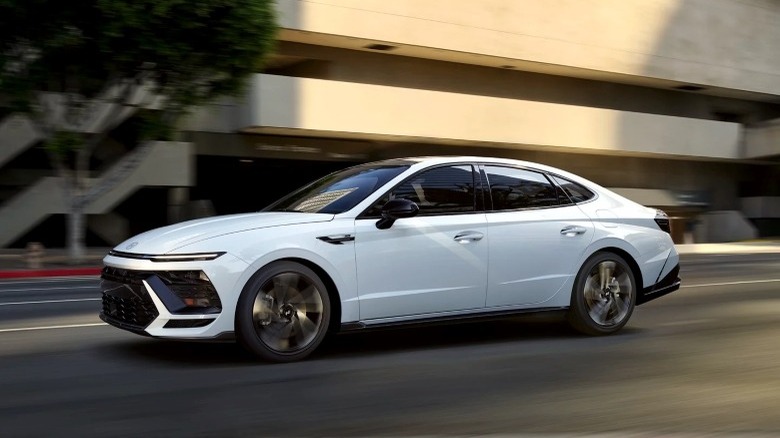 The N Line model makes a compelling case for the Hyundai Sonata as a Honda Accord alternative