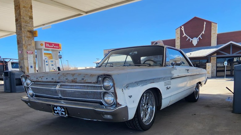 Car at Big Horn Travel Center