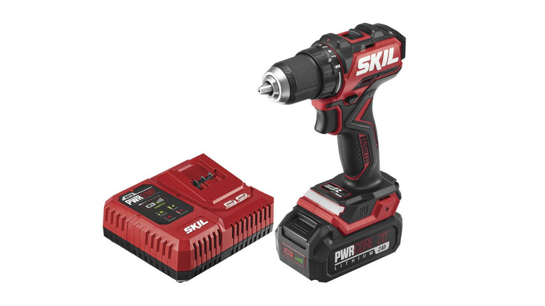 skil drill with charger