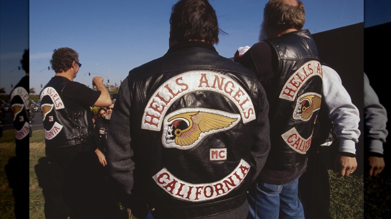 Group of Hells Angels members