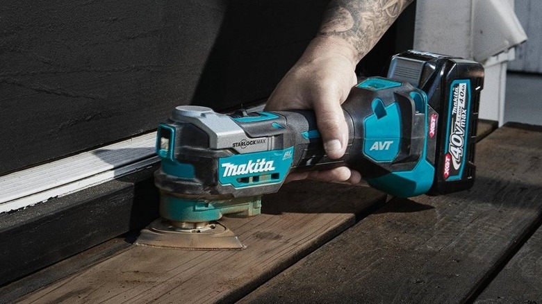 Makita 40V Max XGT Brushless Cordless Starlock Max Oscillating Multi-Tool