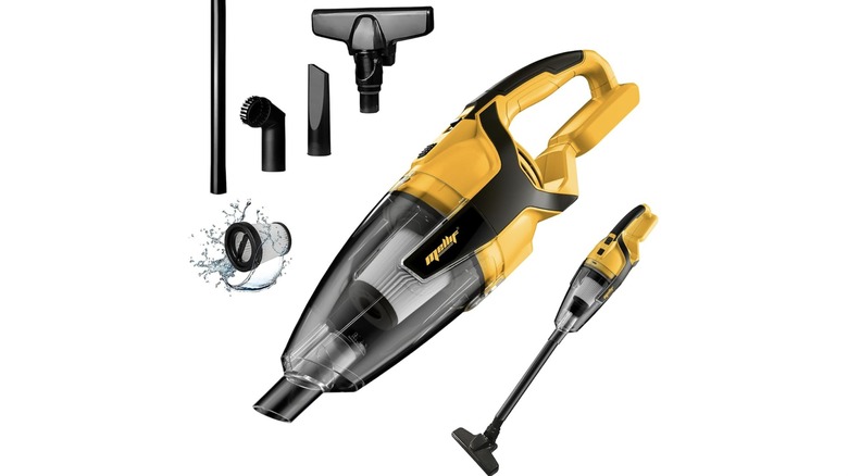 Morclin Cordless Handheld Vacuum and accessories