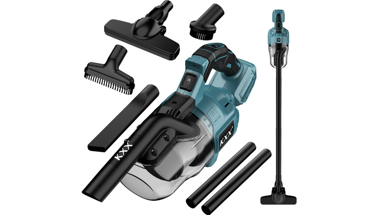 KXX Cordless Vacuum and accessories