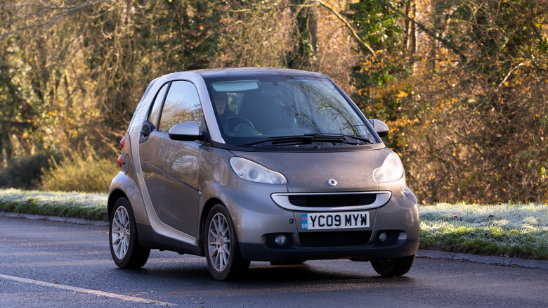 Smart ForTwo en la carretera