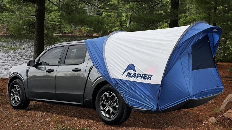 Napier truck tent