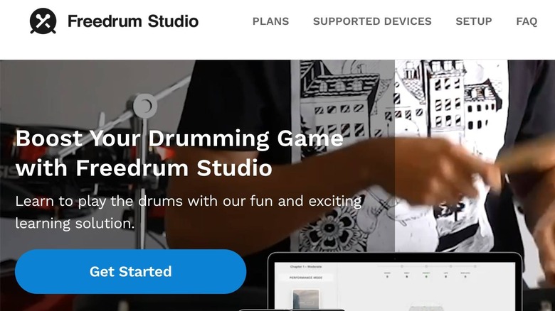 Freedrum Studio homepage