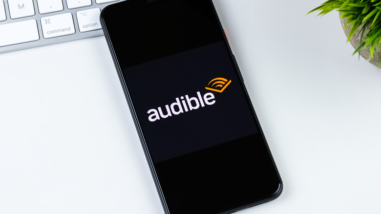 Audible on phone