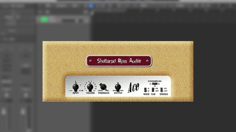 Shattered Glass Audio Ace Plugin in Logic Pro